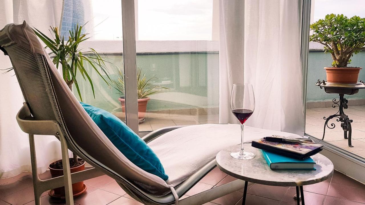 City Life Sky Apartment- Mico- Breathtaking Penthouse Milaan Buitenkant foto