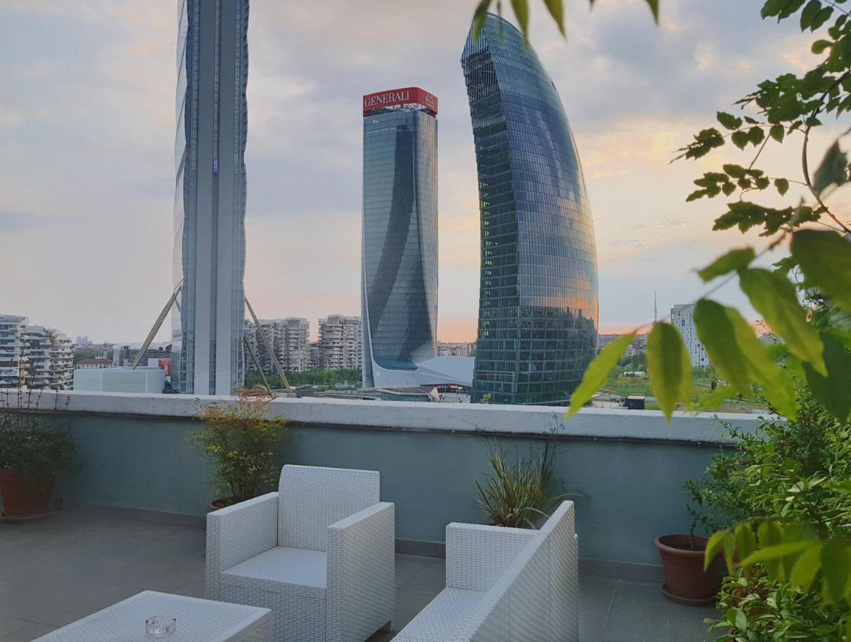 City Life Sky Apartment- Mico- Breathtaking Penthouse Milaan Buitenkant foto